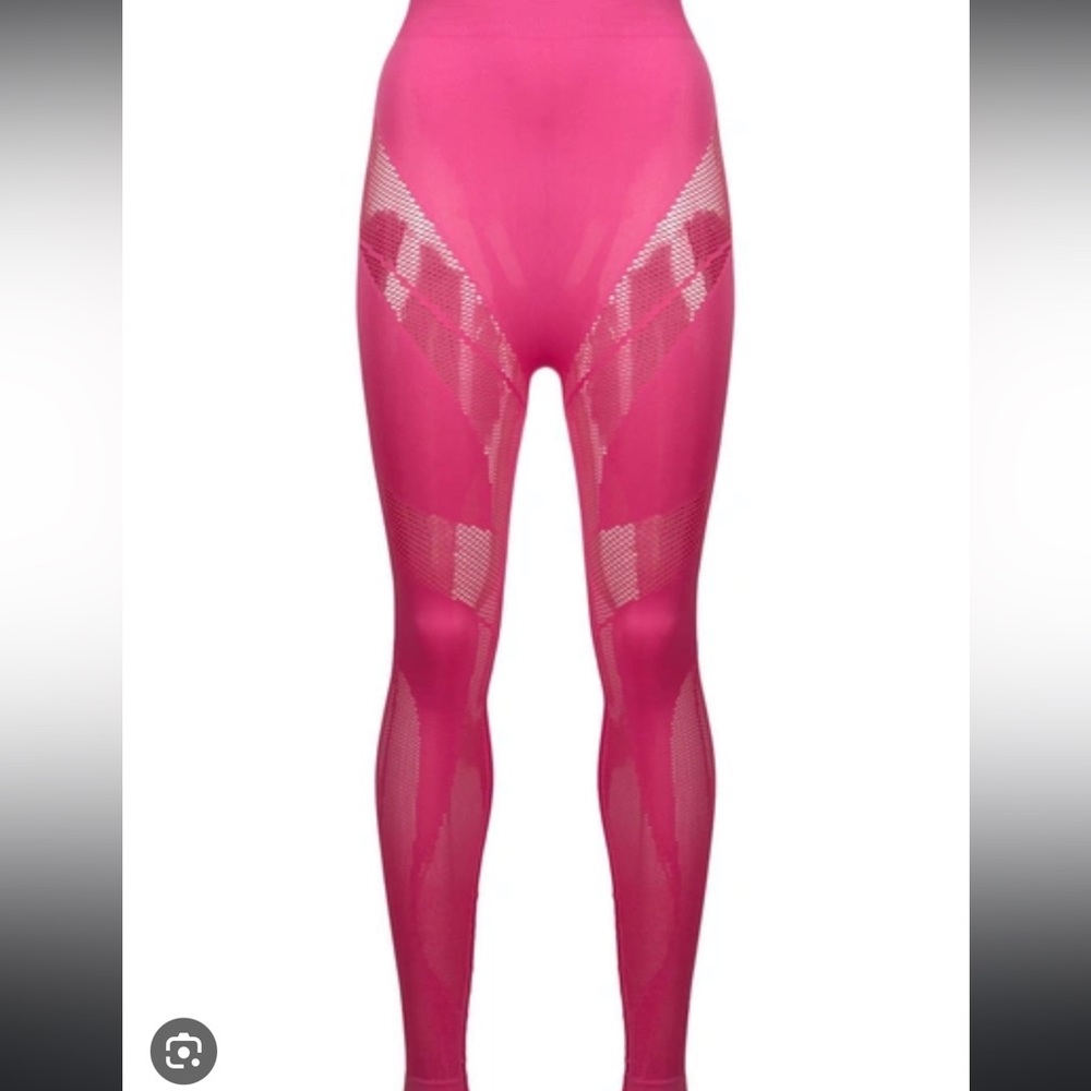 Diesel mesh panel leggings
